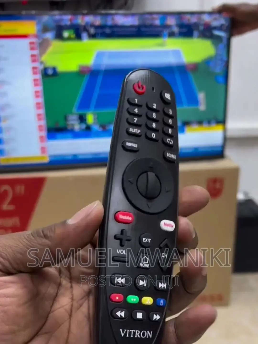 Vitron 32" Frameless Smart Android Tv With Netflix Youtube