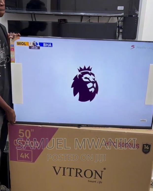 Vitron 50" Uhd Android Tv Frameless Design With Netflix - thumbnail 3