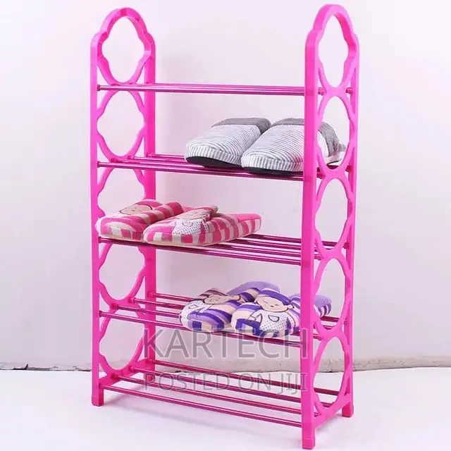 5 Tier Free Standing Shoe Rack Organizer