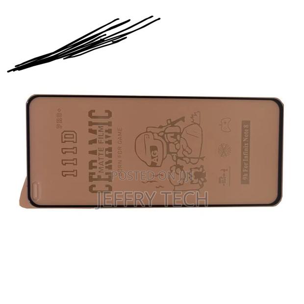 Matte Ceramics Screen Protector for Infinix Note 8 X692 - thumbnail 2