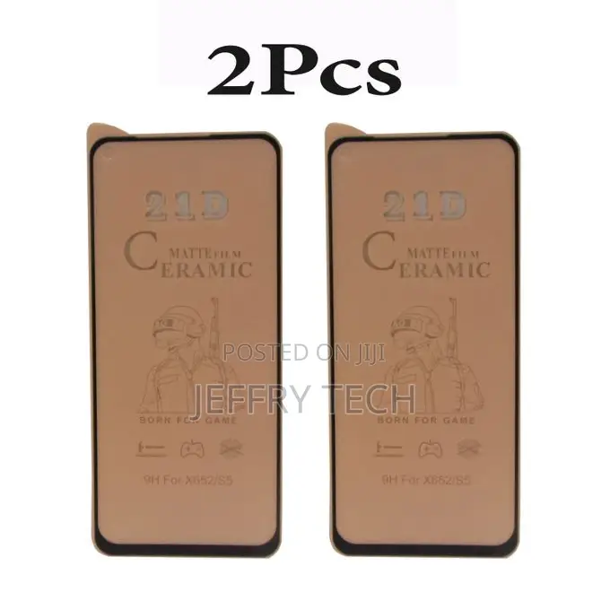 Matte Ceramics Screen Protector for Infinix S5 X652 - Two Pi