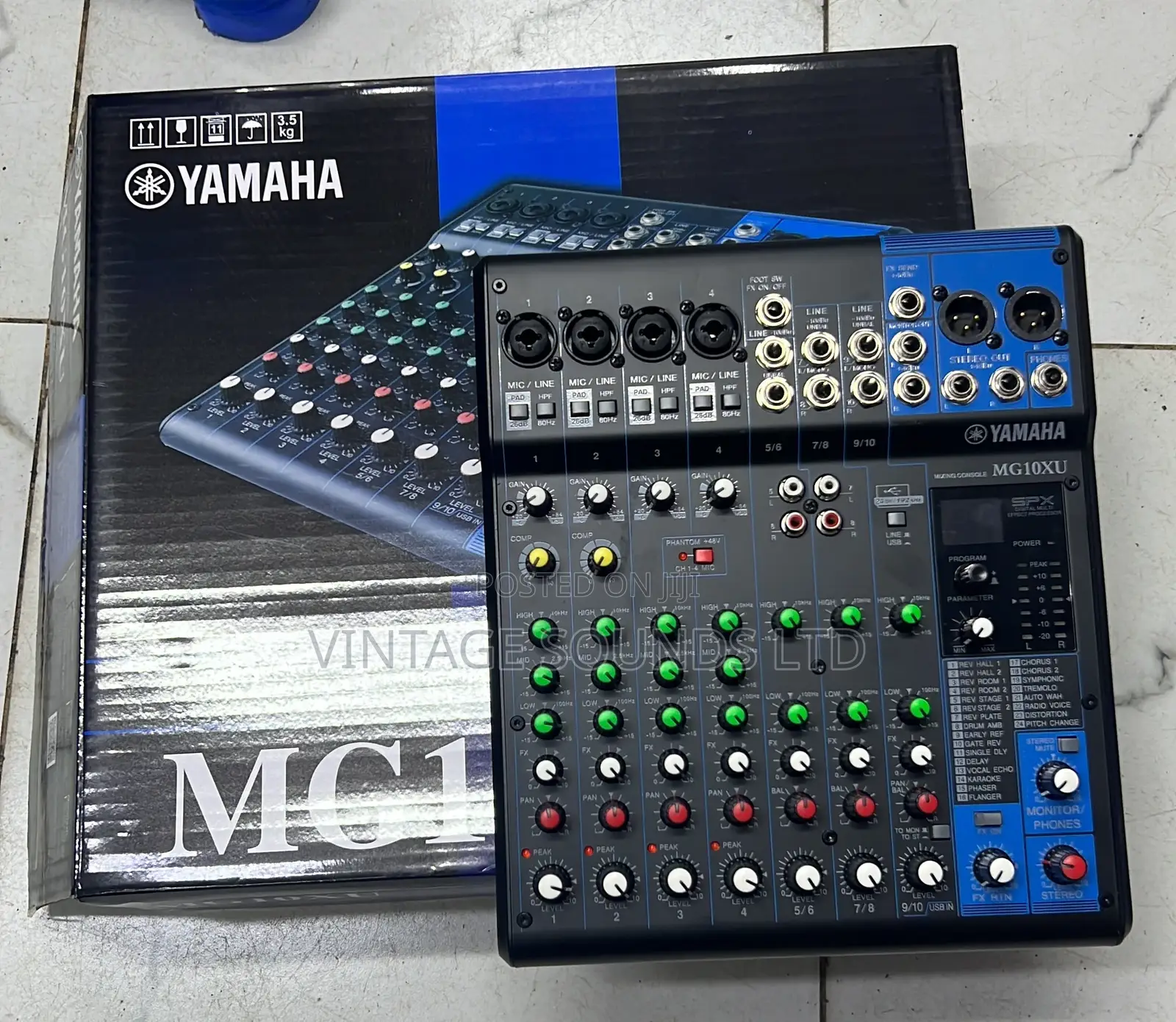 Yamaha MG10XU 10-Input Mixer With Built-in FX