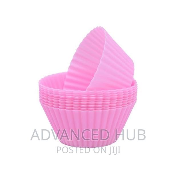 12pcs Silicone Cup Cake - thumbnail 3
