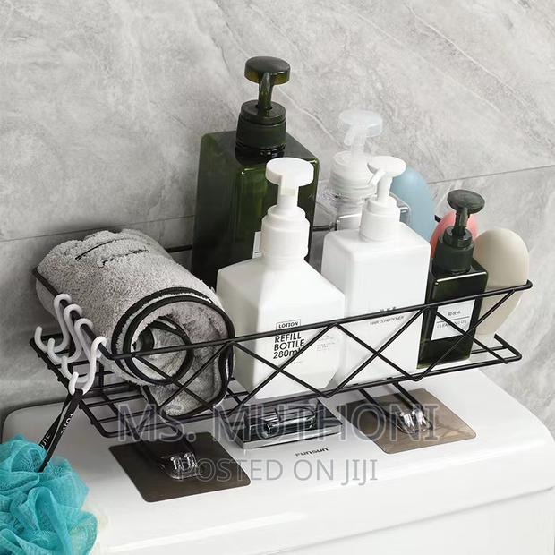 *Big Size 34x15x7cm Metallic Bathroom /Toilet Top Organizer