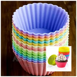 12pcs Silicone Cup Cake