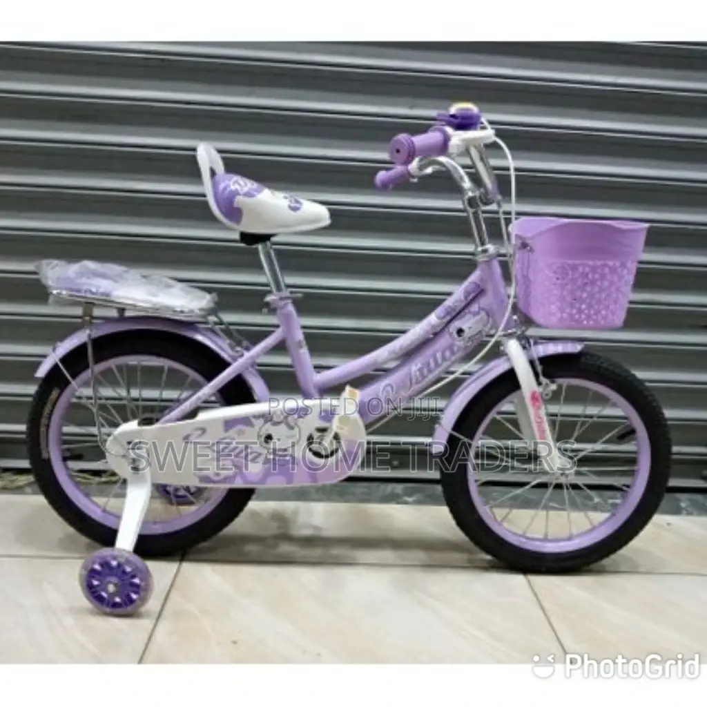 Kids Bike 12 Inches With Trainer Wheels