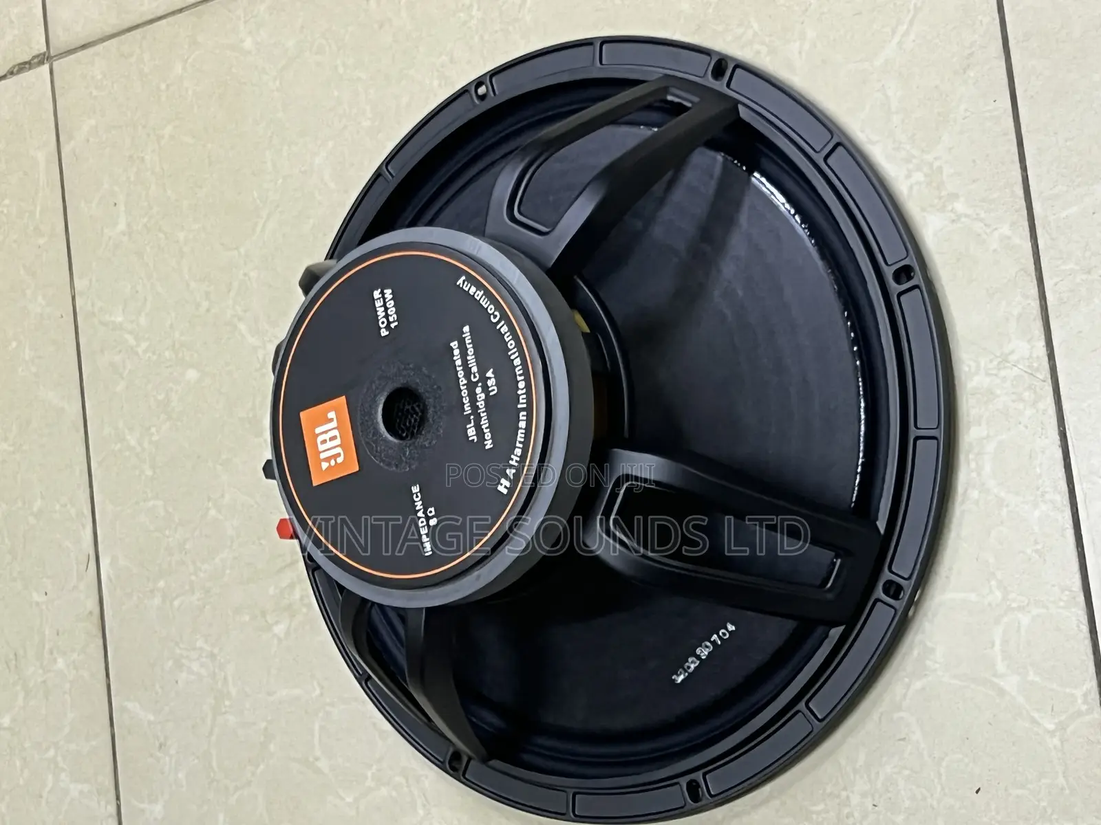 JBL 15 Inch Naked Speakers