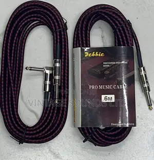 Jack to Jack 6.35MM Audio Instrumental Cable /Guitar Cable