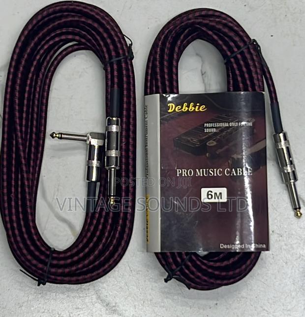 Jack to Jack 6.35MM Audio Instrumental Cable /Guitar Cable