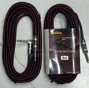Jack to Jack 6.35MM Audio Instrumental Cable /Guitar Cable