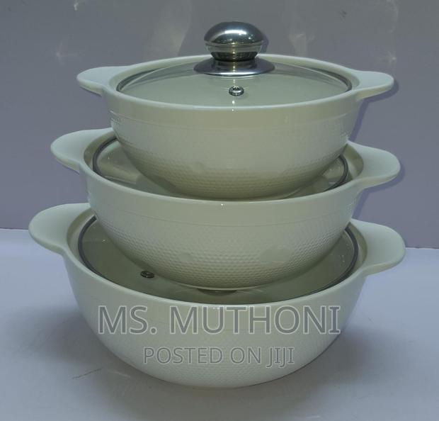 *High Quality 3in1 Ceramic Serving Dish Set of 3pcs - thumbnail 4