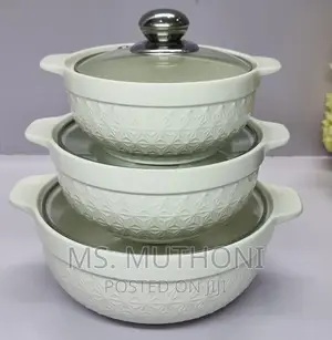 *High Quality 3in1 Ceramic Serving Dish Set of 3pcs