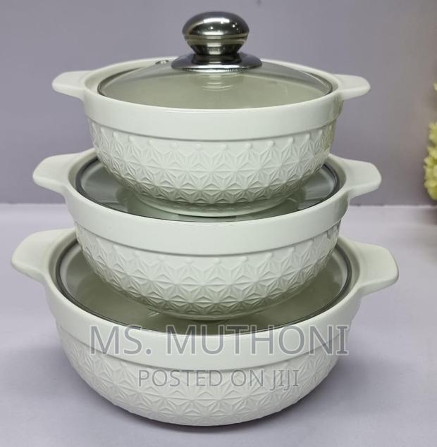 *High Quality 3in1 Ceramic Serving Dish Set of 3pcs - thumbnail 5