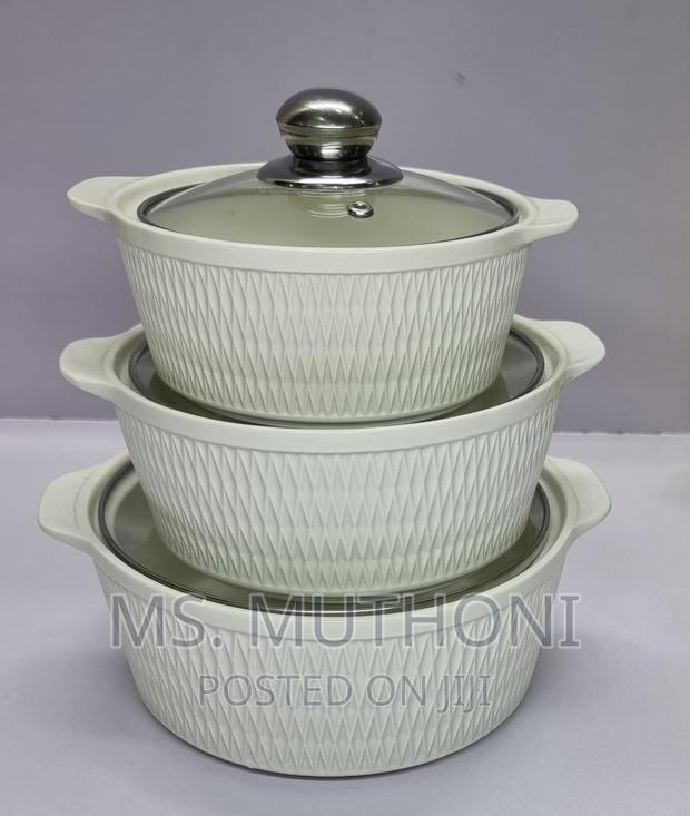 *High Quality 3in1 Ceramic Serving Dish Set of 3pcs - thumbnail 8