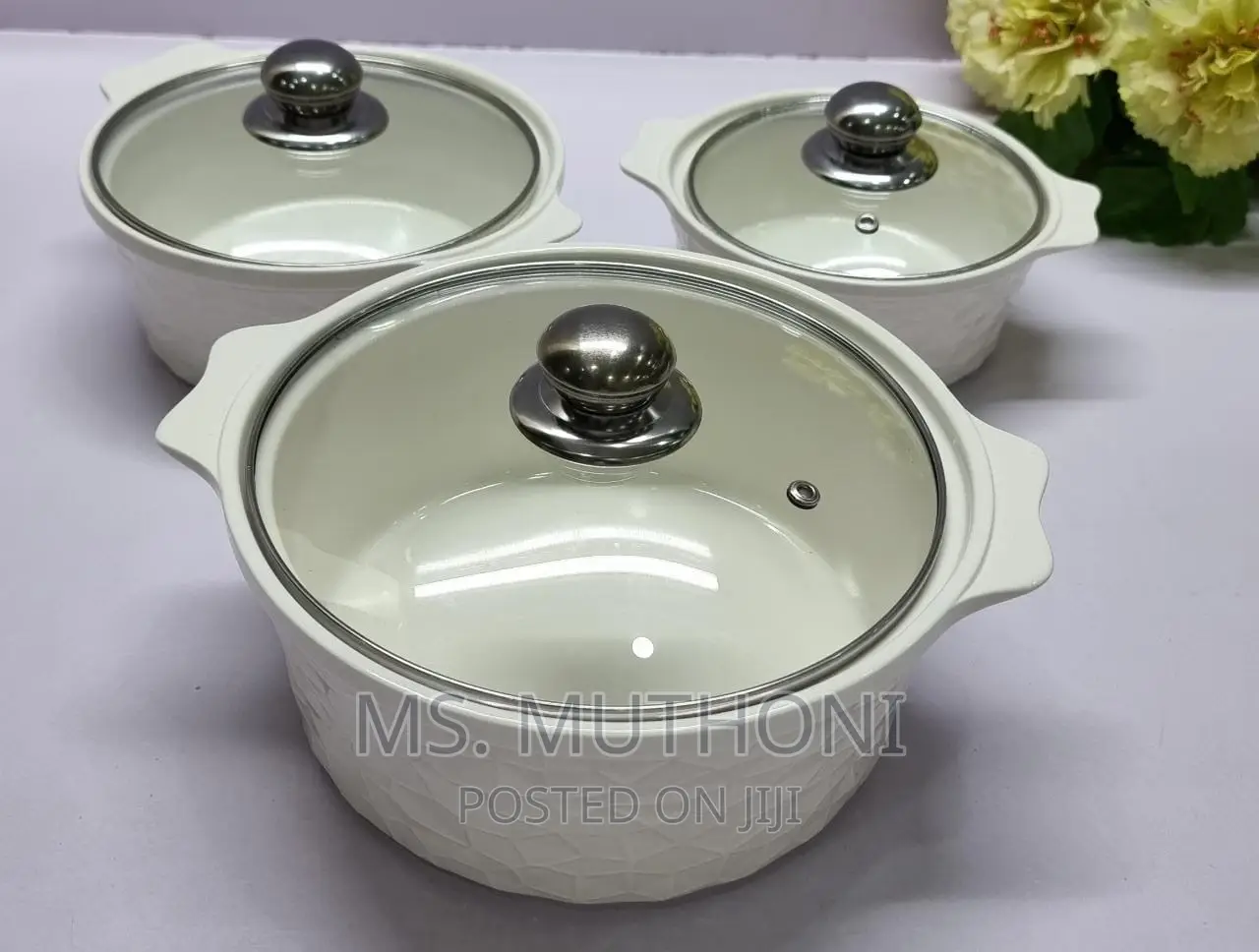 *High Quality 3in1 Ceramic Serving Dish Set of 3pcs