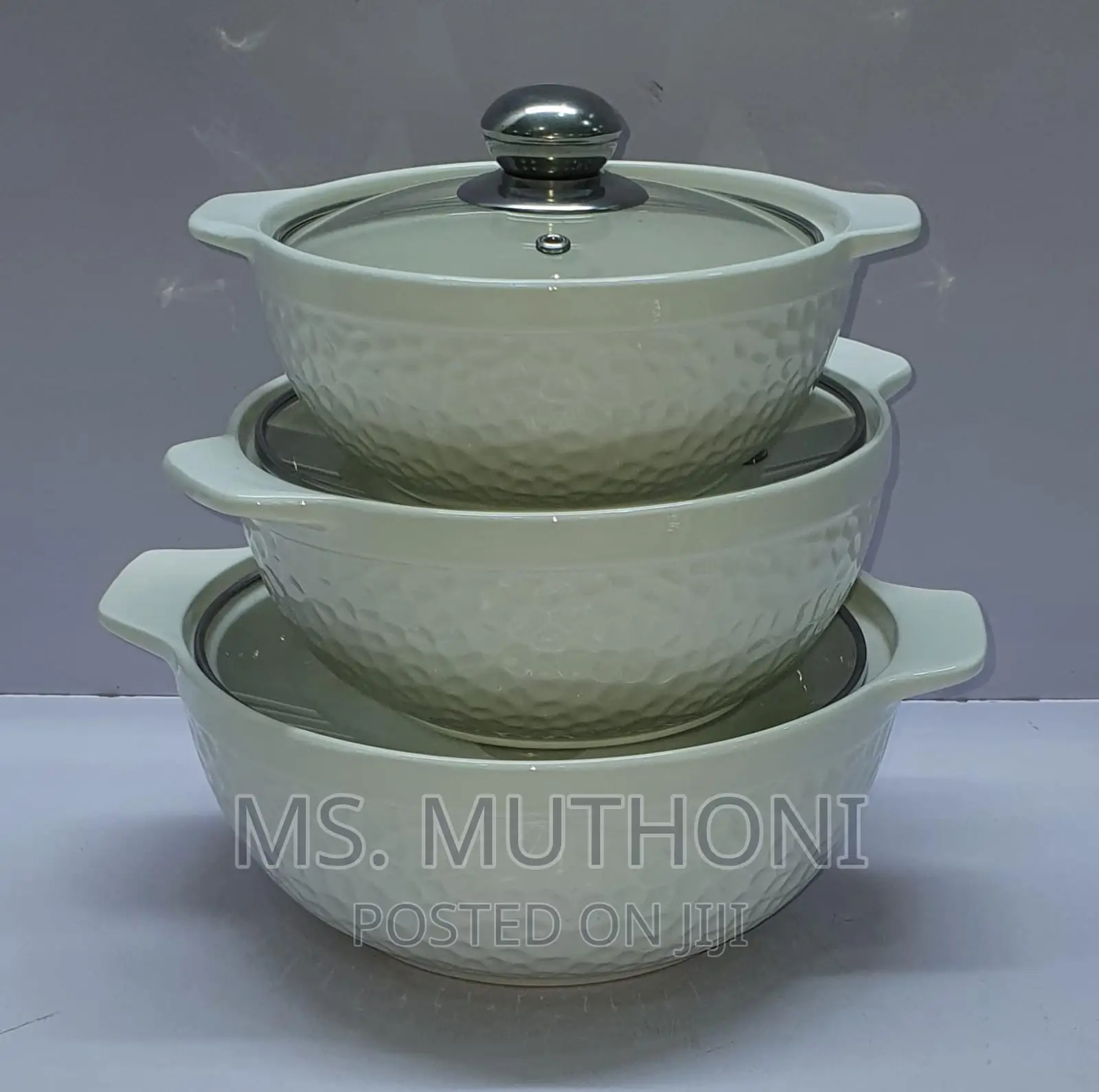 *High Quality 3in1 Ceramic Serving Dish Set of 3pcs