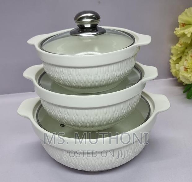 *High Quality 3in1 Ceramic Serving Dish Set of 3pcs - thumbnail 10