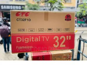 CTC 32 Inches Flameless Digital Tv / Television 
