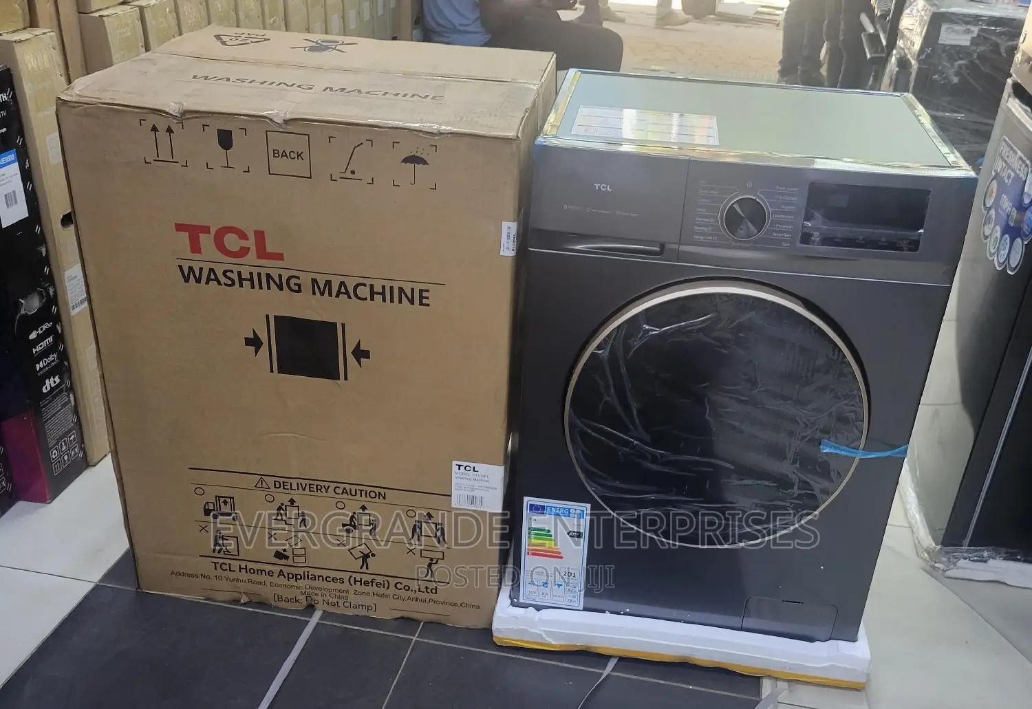 TCL 10kg Front Load Washingmachinewashing Machine TCL C21