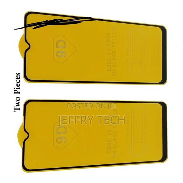 9D Screen Protector for Oppo A16 - Two Pieces - thumbnail 3