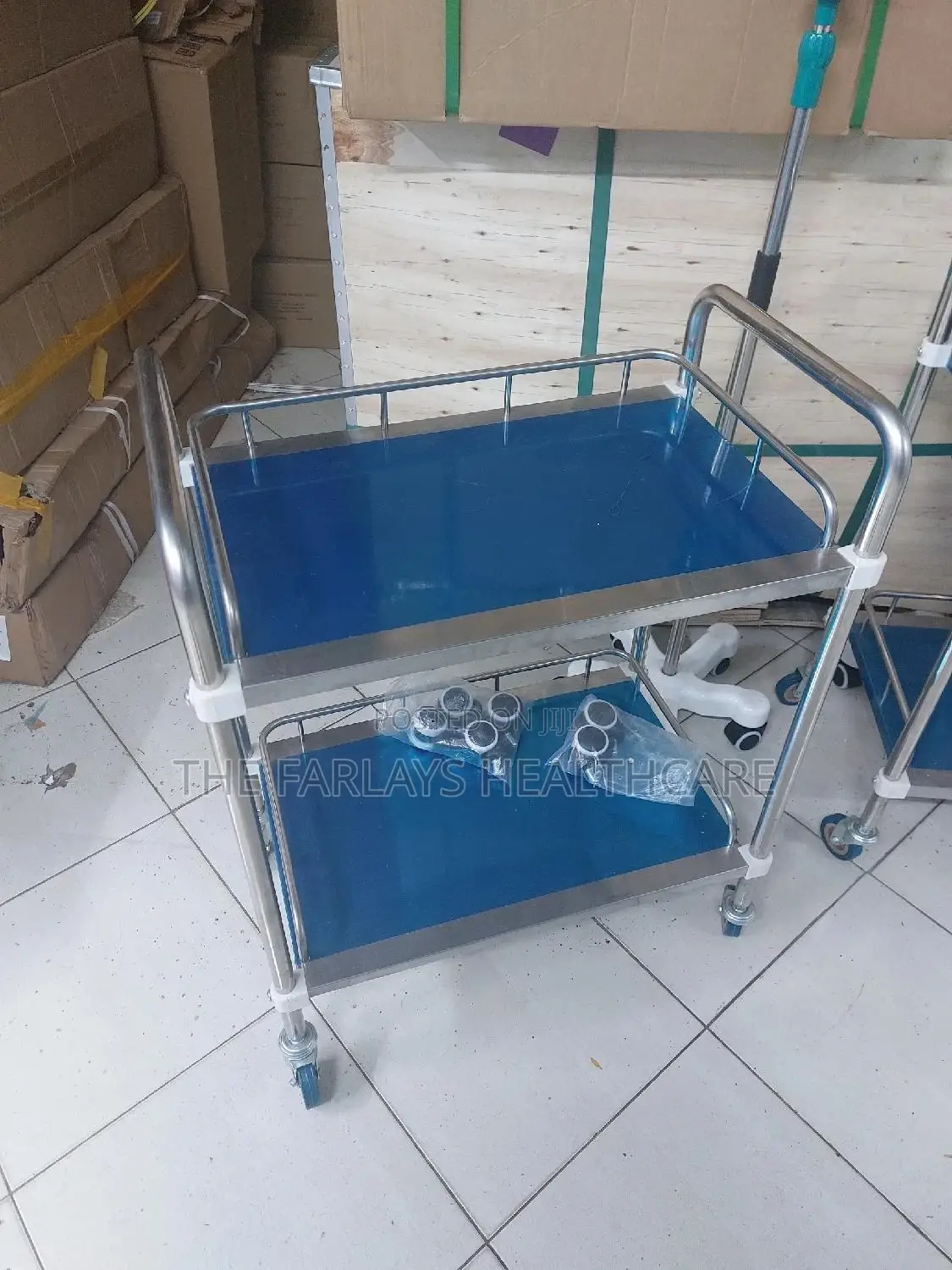 Hospital Medical Trolley for Instruments.
