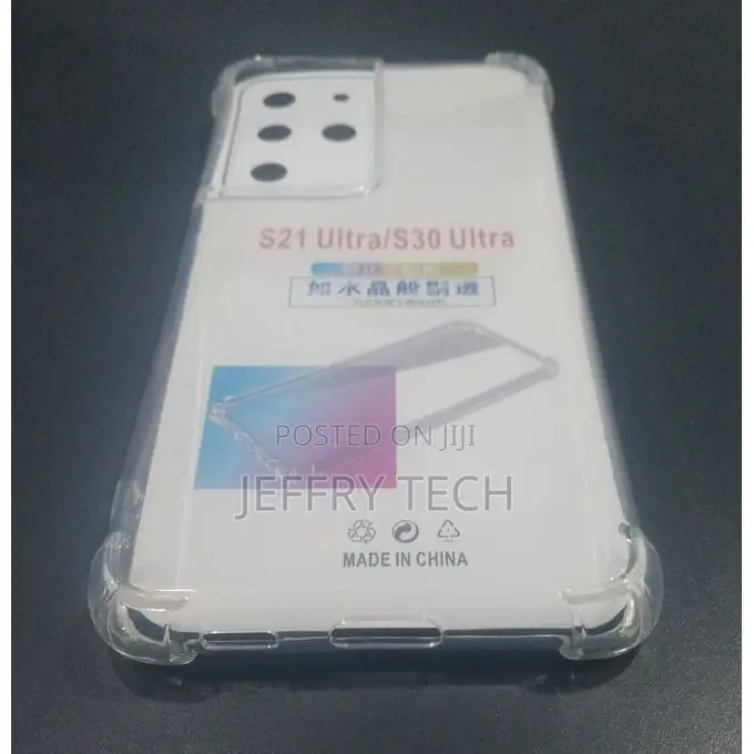 Transparent Back Cover for Samsung Galaxy S21 Ultra / S30 Ul