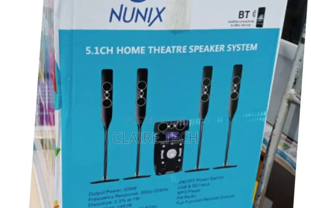 Nunix Multimedia Speaker 5.1 Ch