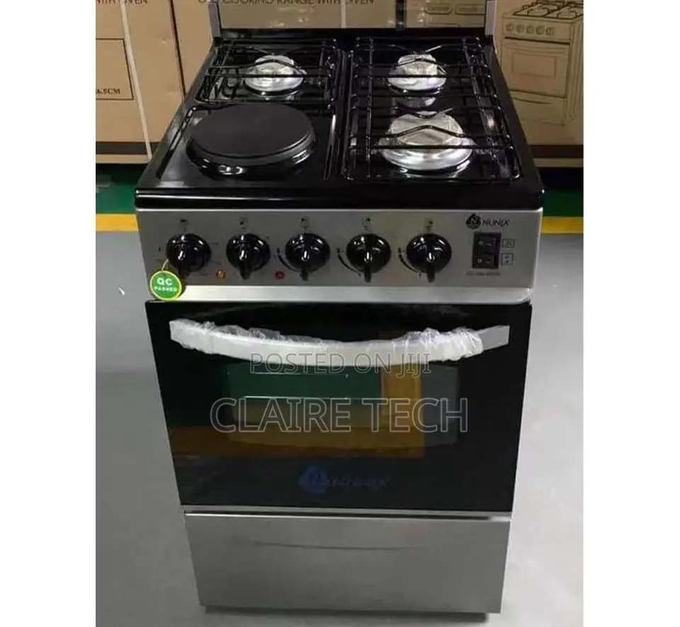 Nunix 3+1 Burner Oven Cooker