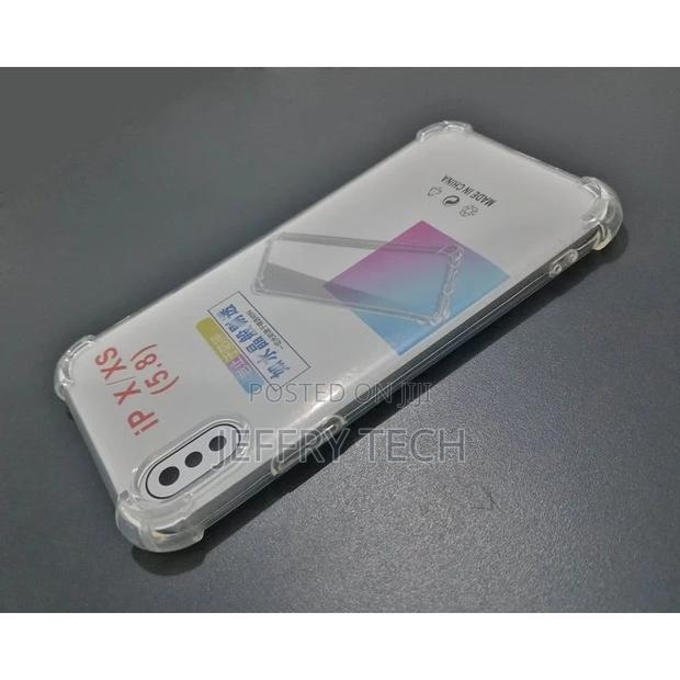 Anti-Shock Back Cover for iPhone X iPhone XS - Transparent