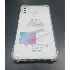 Anti-Shock Back Cover for Samsung Galaxy A11 - Transparent