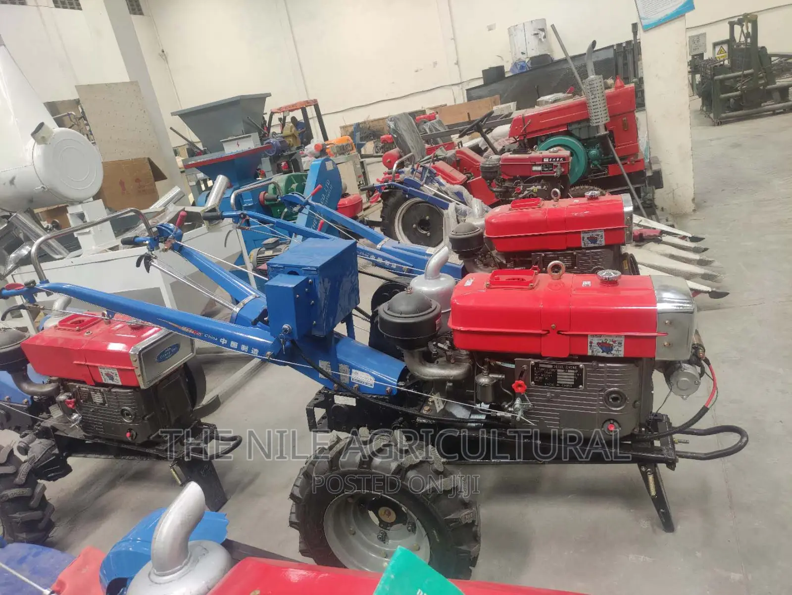 Electric Start Walking Tractor