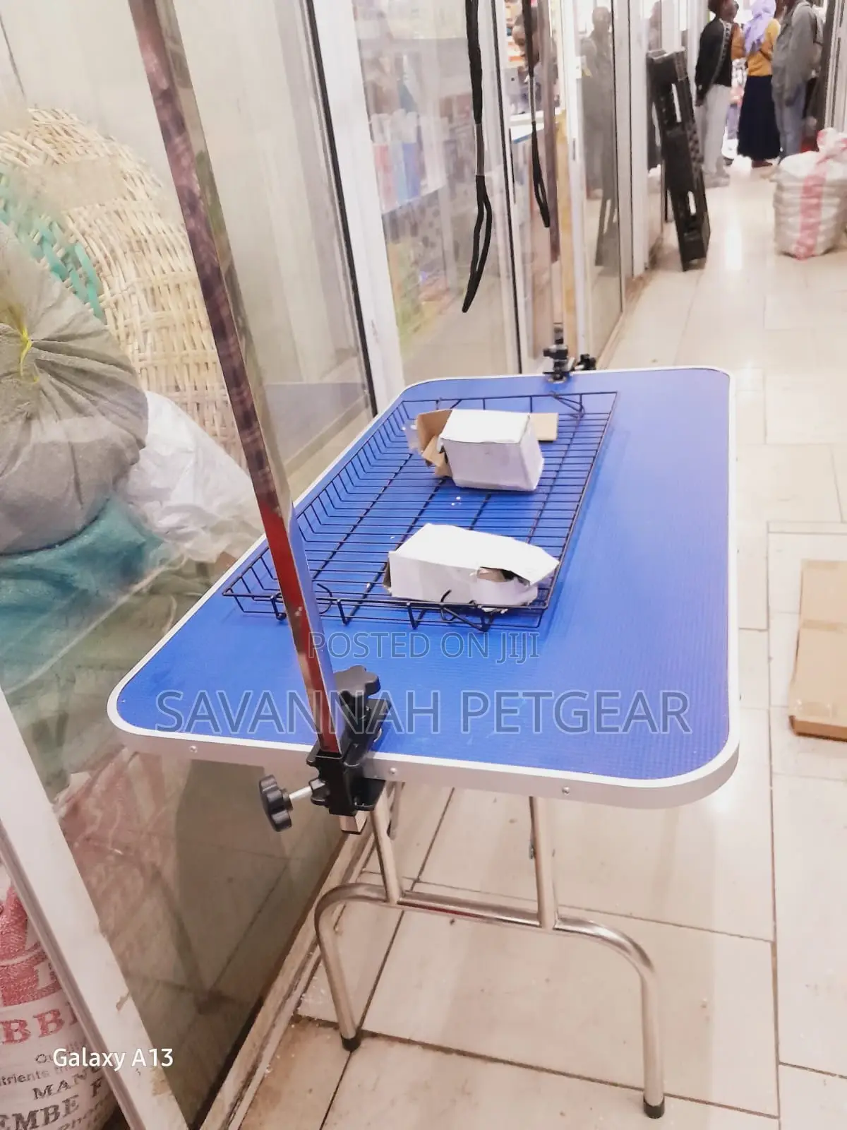 Pet Dog Grooming Table Foldable Stainless Steel- Medium Size