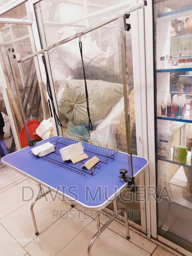 Pet Dog Grooming Table Foldable Stainless Steel- Medium Size - thumbnail 2