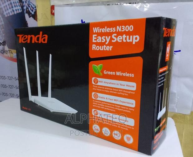 Tenda F3 Wireless Router ^ Tenda F3 Wireless Router