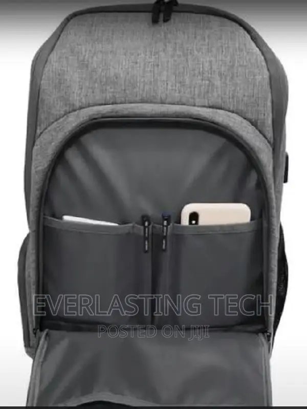 .Grey Laptop Bag