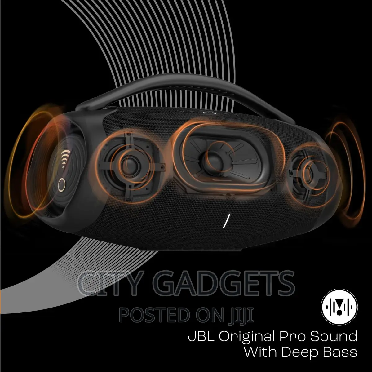 JBL Boombox 3 Wi-Fi, Wireless Portable Bluetooth Speaker
