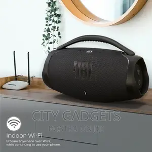 JBL Boombox 3 Wi-Fi, Wireless Portable Bluetooth Speaker