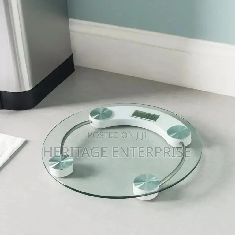 Digital 180kg Weight Scale, Round Design