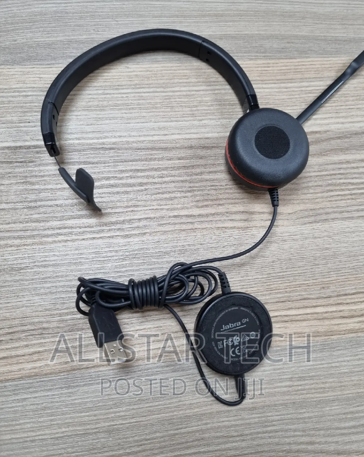Jabra Jabra Black Wired USB a on Ear Headset