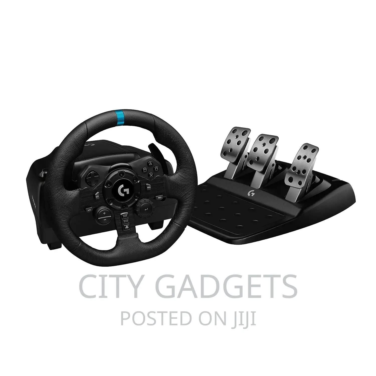 Logitech G923 Racing Wheel and Pedals, TRUEFORCE for Ps5