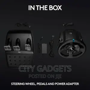 Logitech G923 Racing Wheel and Pedals, TRUEFORCE for Ps5