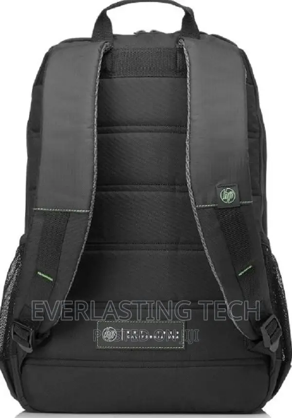 .HP 15.6" Active Backpack - Black/Mint Green