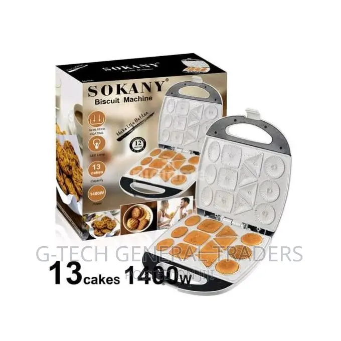 Biscuit Machine!Sokany 13pcs Nonstick Biscuit Maker-1400w