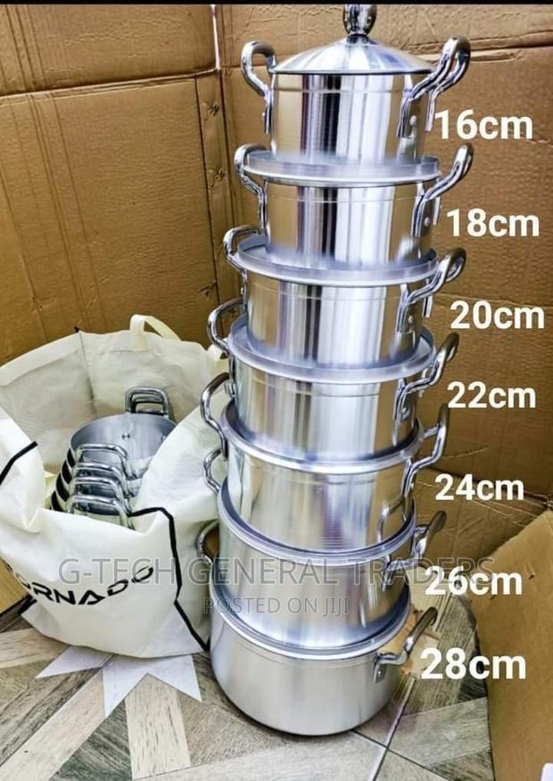 Cookware! Tornado Aluminium 14pcs Cookware Set - main view