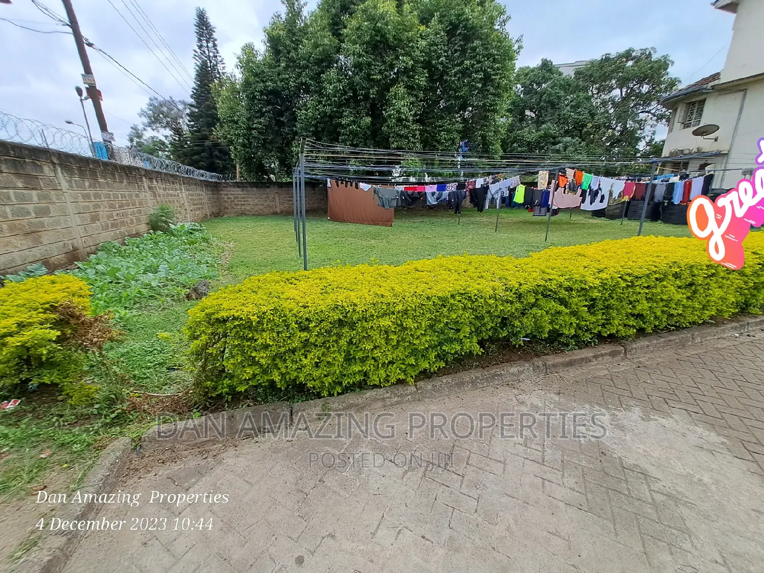 Flat for Sale in Pangani on 1/2 Acre Corner Plot