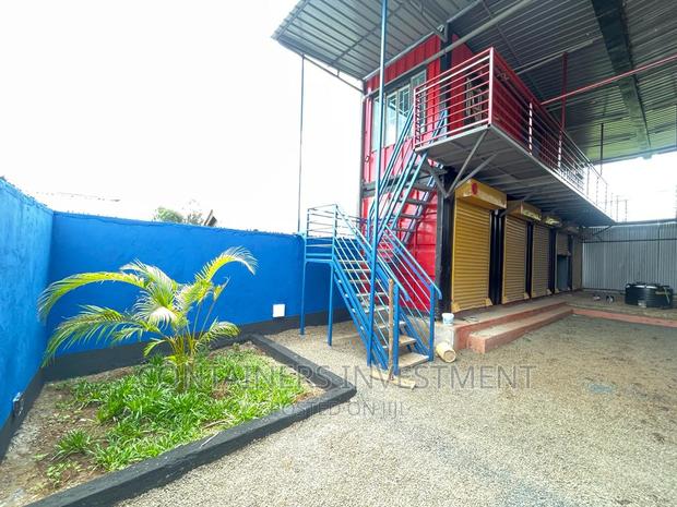 40ft Container Stalls and Office- After and Before Pics - main view
