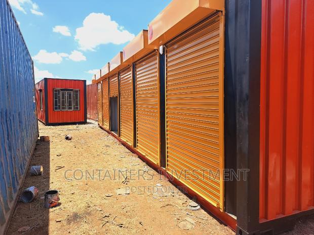 40ft Container Stalls and Office- After and Before Pics - thumbnail 2