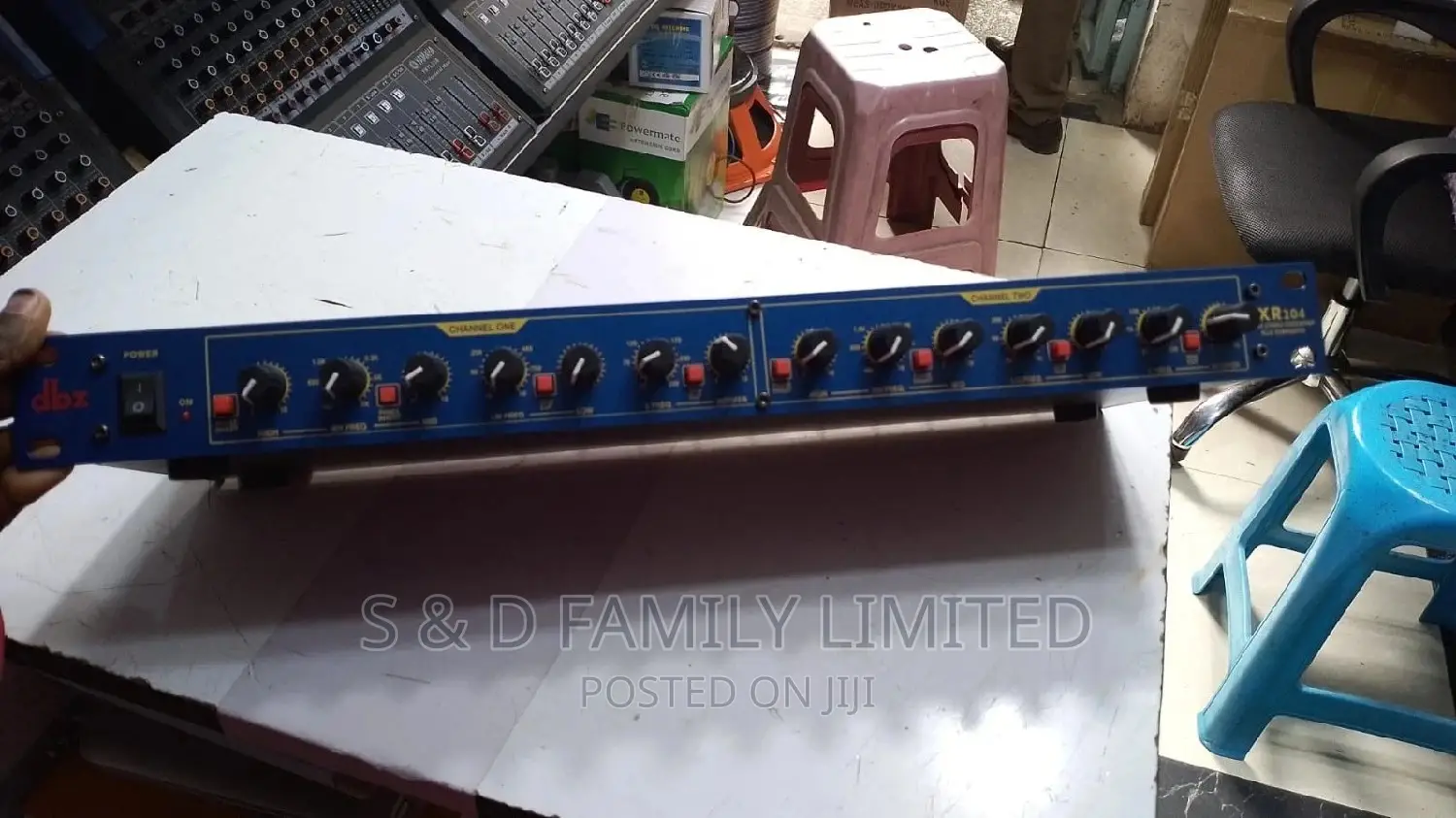 DBX XR204 4 Way Stereo Crossover Plus Subwoofer