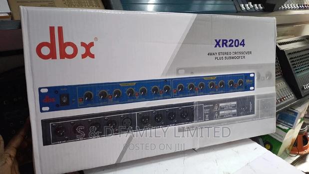 DBX XR204 4 Way Stereo Crossover Plus Subwoofer - thumbnail 3