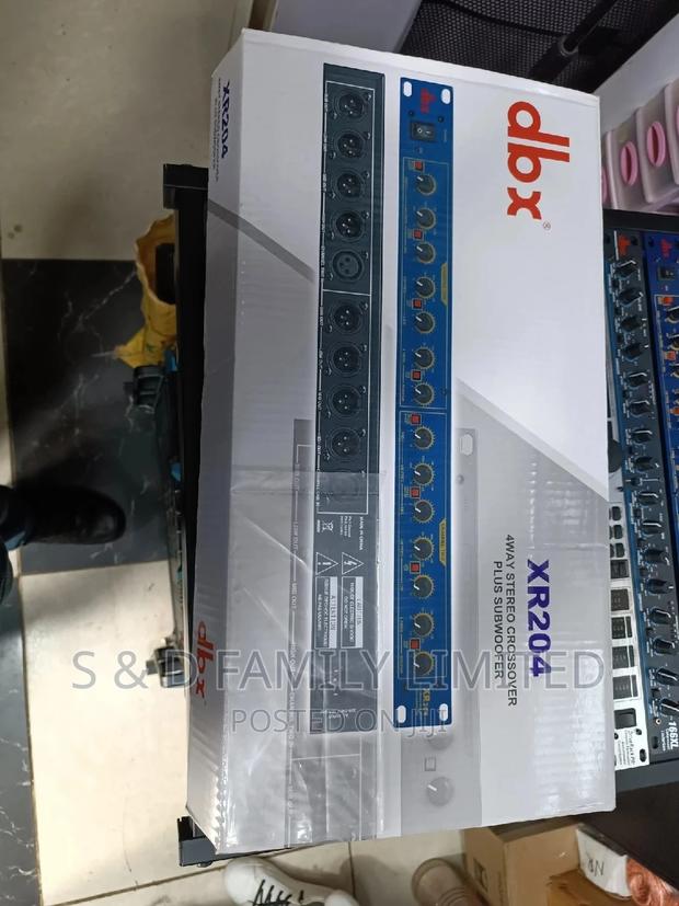 DBX XR204 4 Way Stereo Crossover Plus Subwoofer - thumbnail 4